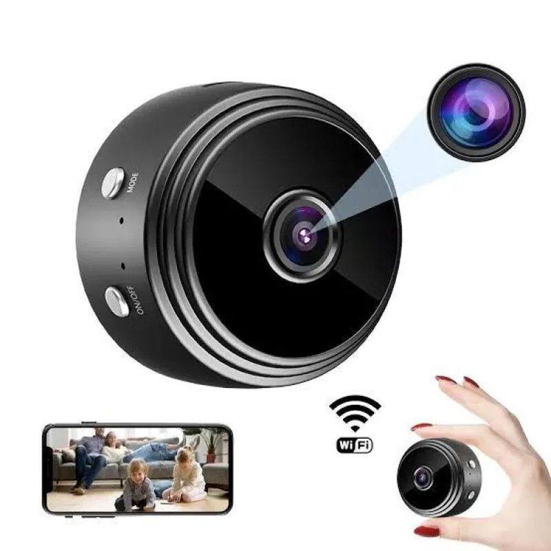 WIFI Remote Surveillance Camera Black 1000mAh