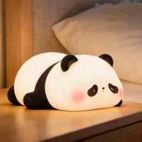 Rechargeable Panda Lamp for Bedroom Study Space